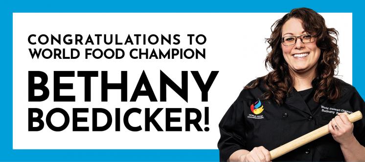 Congrats to World Champion Bethany