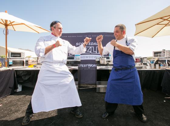 Celebrity Chefs Duke It Out In Scottsdale Heat
