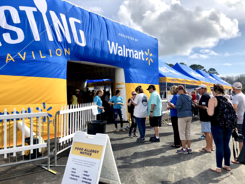 Walmart Tasting Pavilion