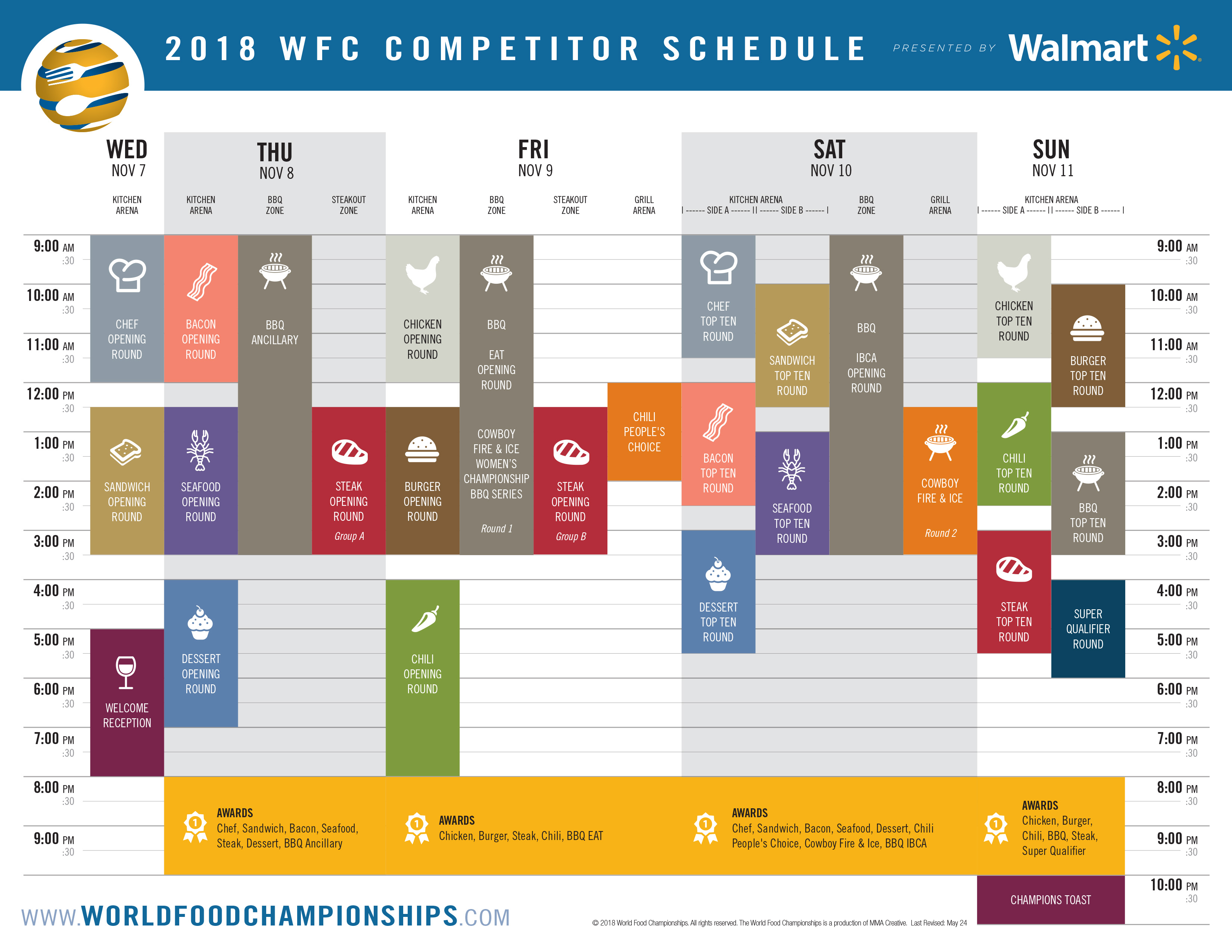 2018 WFC Competitor Schedule 300 -- 2018-wfc-competitor-schedule-may24a-300.jpg 2018 WFC Competitor Schedule 300 -- 2018-wfc-competitor-schedule-may24a-300.jpg