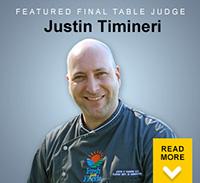 Florida’s Top Chef Justin Timineri Joins Final Table Judges for 2015 World Food Championships