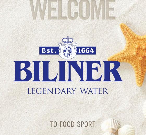 WFC Welcomes Biliner Water to Food Sport