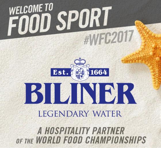 Biliner Water Splashes Back into Food Sport