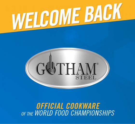 Gotham Steel steals the show as third-year official cookware sponsor of world’s largest food fight