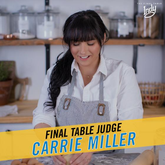 Online Baker and Dessert Publisher Carrie Miller Will Judge At “Final Table: Indy”