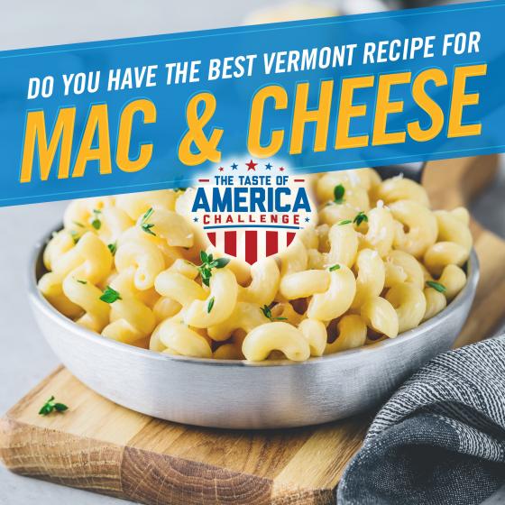Leader In Food Sport Searches For Best Vermont Mac & Cheese Recipe