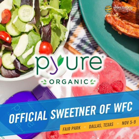 The World Food Championships Gets Sweeter Thanks To Pyure Organics