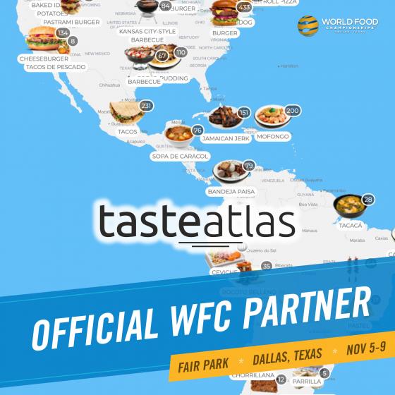 The World Food Championships Partners With TasteAtlas