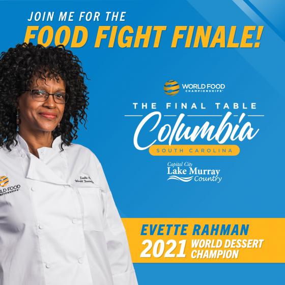 Three-Peat Dessert Champion Heads To Columbia For $100,000 Competition