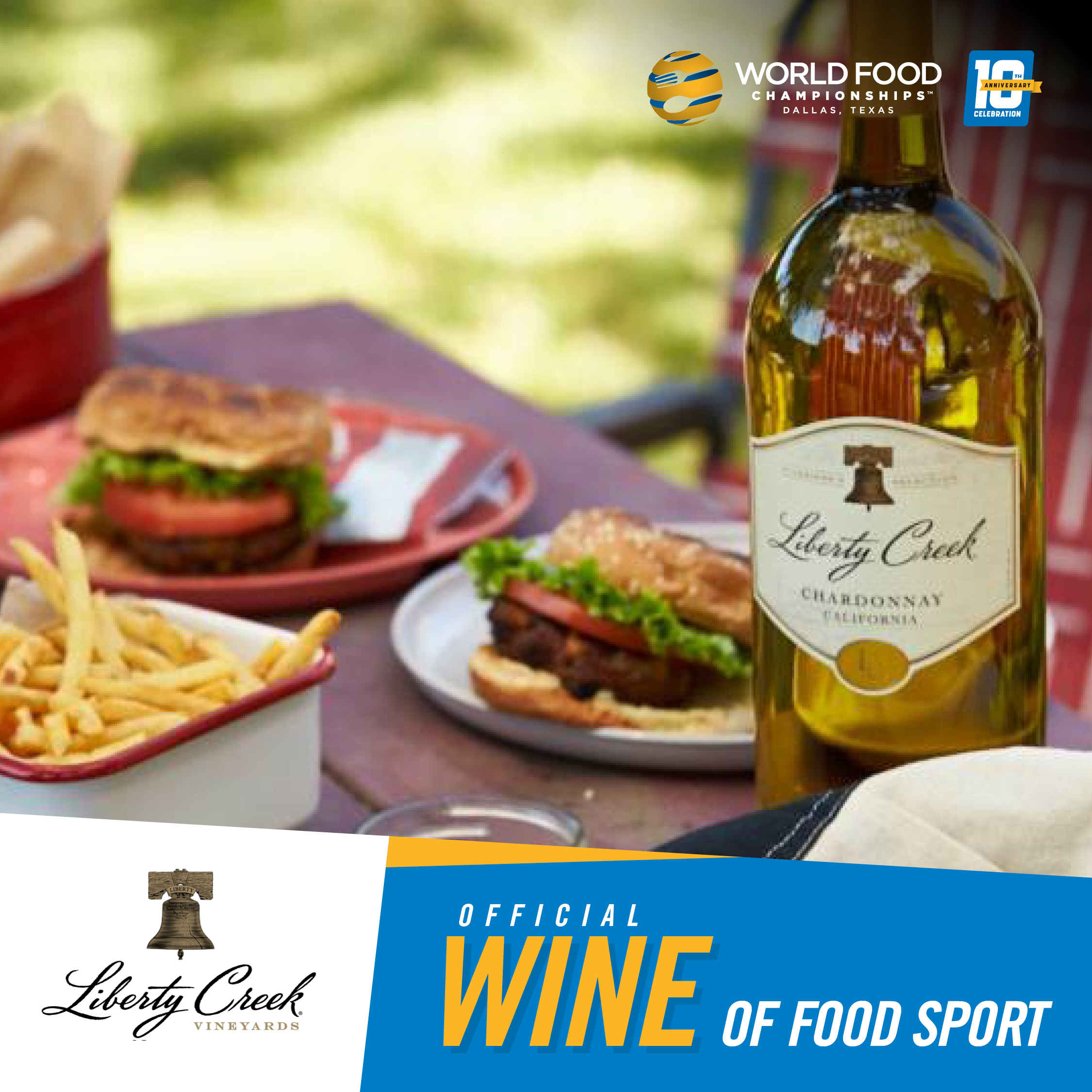 World Food Championships Announces Official Wine Partner