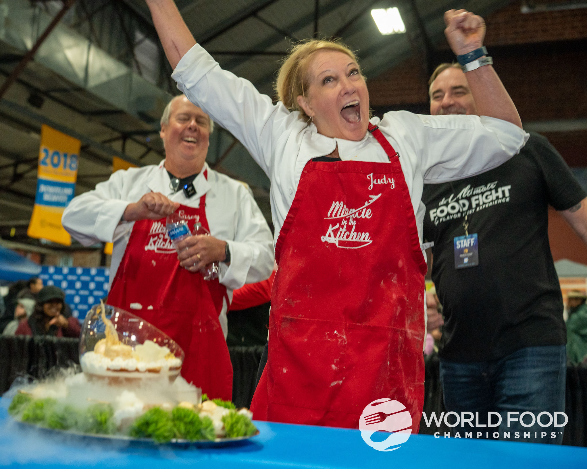 Getting ready to cook at the World Food Championships