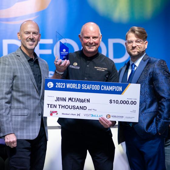 Aussie McFadden Reels In A Second Consecutive World Seafood Championship