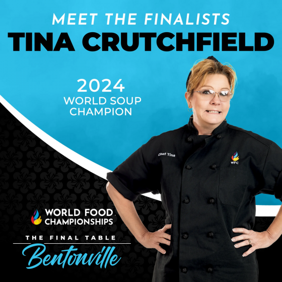 Final Table: Bentonville - - Meet Tina Crutchfield, World Soup Champion