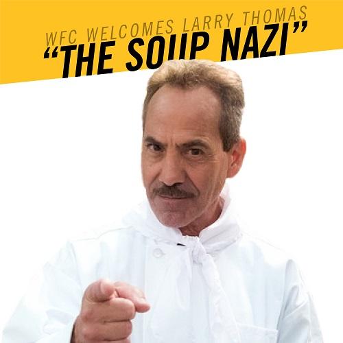 Seinfelds Soup Nazi Joins The Ultimate Food Fight World Food