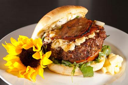The "Eh. One." Candied Canuck Burger 