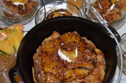 Pineapple Overload Bread Pudding
