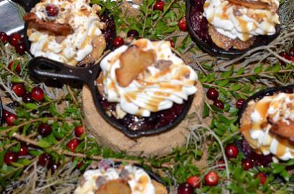 Not Yo Mama's Mini Skillet Pear and Berry Pies
