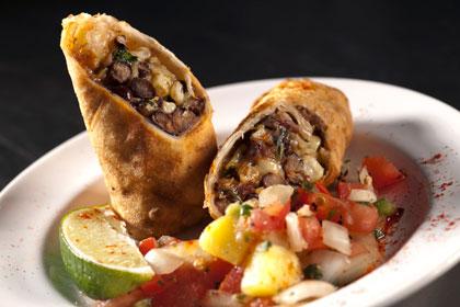 Southwestern Duck & Bacon Egg Rolls