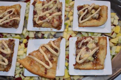 Pear and Apple Pie Pizza Supreme