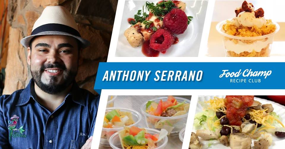 Food Champ Recipe Club - Anthony Serrano -- wmt-food-champ-recipe-club-anthony-serrano.jpg Food Champ Recipe Club - Anthony Serrano -- wmt-food-champ-recipe-club-anthony-serrano.jpg